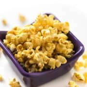 Microwave Caramel Popcorn