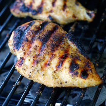 Basic Grilled Chicken | Heather Likes Food