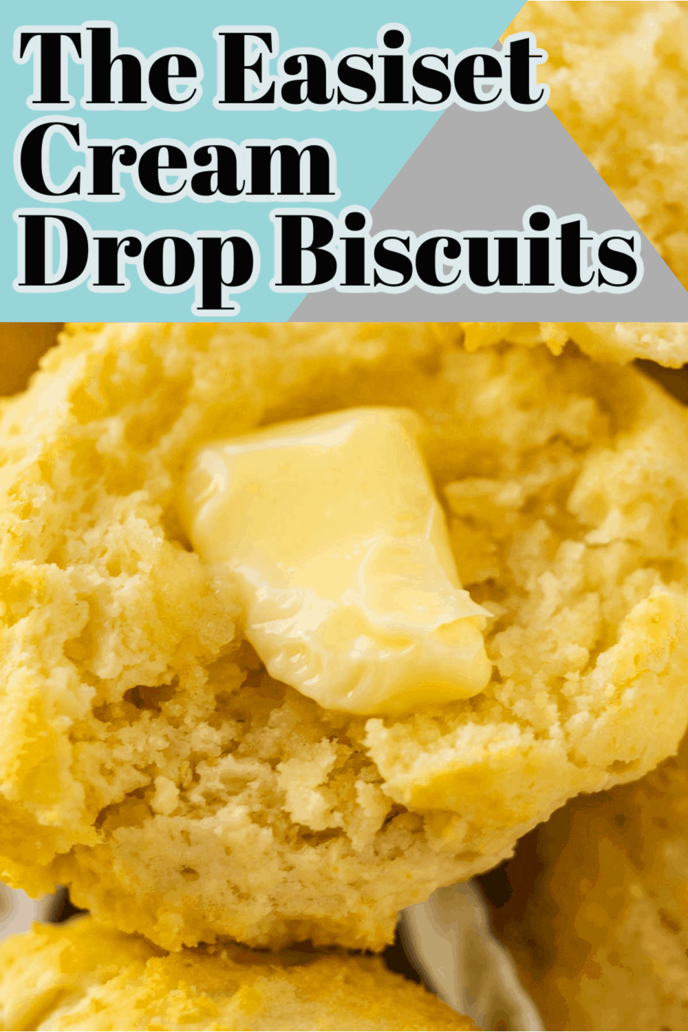 If you can make pancakes, you can make these drop biscuits! They have all the flavor of traditional buttery biscuits without all the work! via @hlikesfood