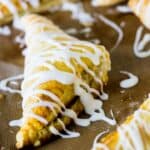 Pumpkin Turnovers-- a perfectly portable Thanksgiving Treat