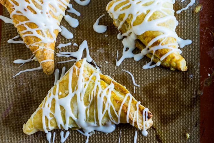 Pumpkin Turnovers-- a perfectly portable Thanksgiving Treat