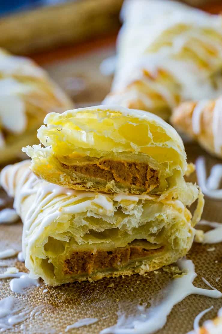 Pumpkin Turnovers-- a perfectly portable Thanksgiving Treat!
