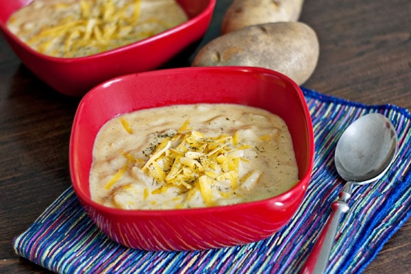 Hearty Cheese Potato Soup