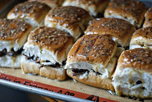 Beef and Blue Cheese Sliders