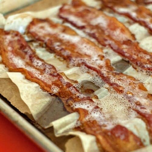 Perfect Oven Baked Bacon - Brown Eyed Baker