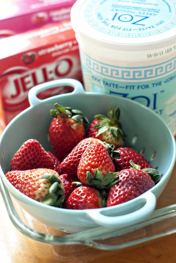 Valentine's Layered Jello Squares