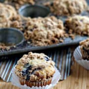 Greek Yogurt Blueberry Muffins