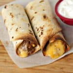 Bean and Cheese Roll Ups | heatherlikesfood.com