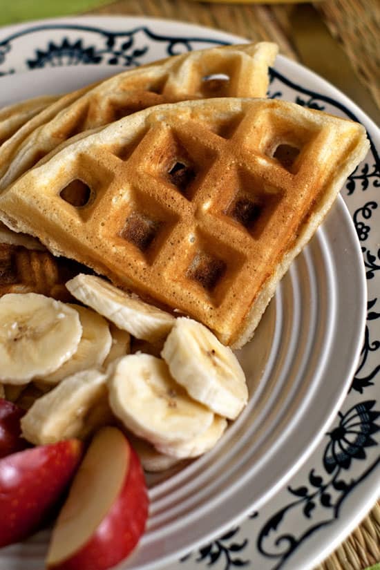 Homemade Belgian Waffles - Heather's Homemade Kitchen