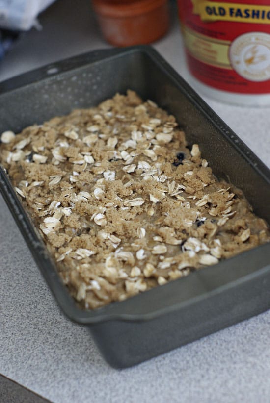 Whole Wheat Blueberry Banana Bread | heatherlikesfood.com