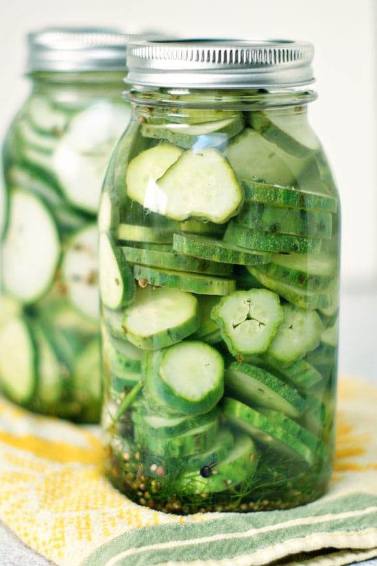 Refrigerator Pickles And Giveaway Heather Likes Food