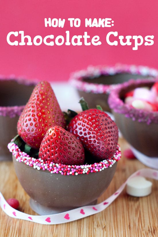How to Make Chocolate Cups | heatherlikesfood.com