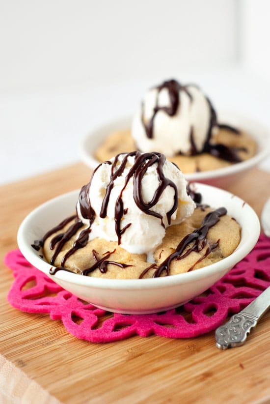 Chocolate Chip Pizookie Recipe for 2