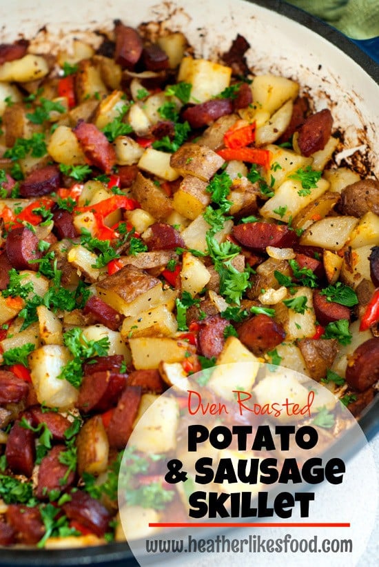 Recipes - Sausage and Potato Big Skillet