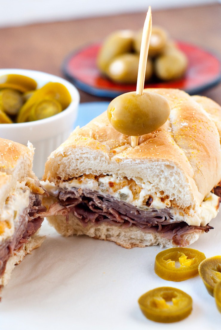 Jalapeno popper cheesesteaks | heatherlikesfood.com