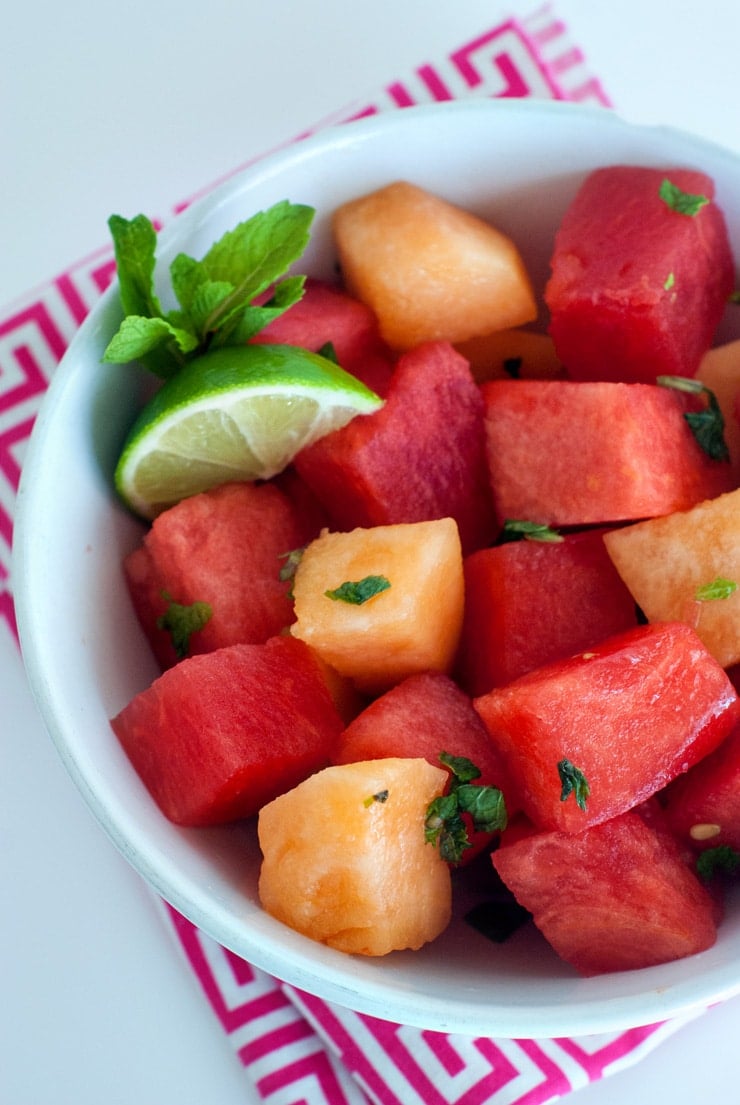 Summer Melon Salad Heather Likes Food