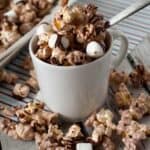 Hot Hot Chocolate Popcorn | heatherlikesfood.com