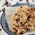 Super Healthy Oatmeal Chocolate Chip Cookies | heatherlikesfood.com