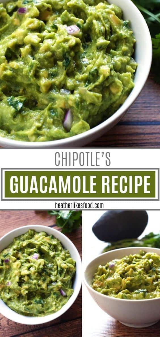 Chipotle Guacamole Recipe | heatherlikesfood.com