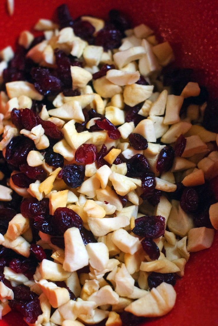 Cranberry Apple Granola Bites