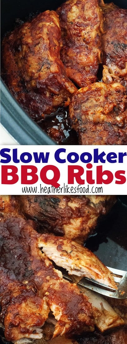 Slow Cooker BBQ Ribs