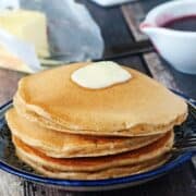 Super Fluffy Whole Wheat Pancakes