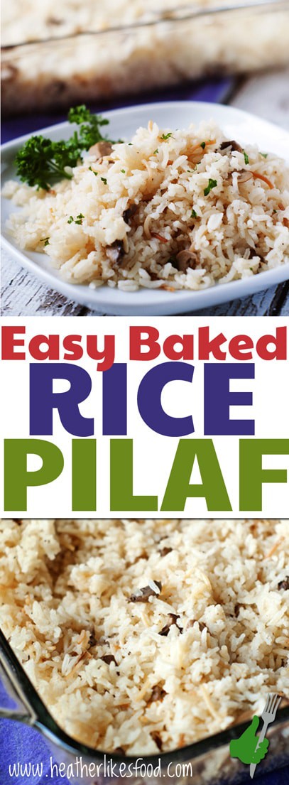 Easy Baked Rice Pilaf