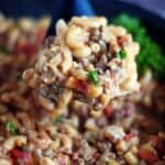 One Pan Cheeseburger Macaroni