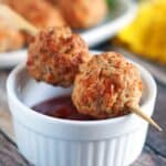 Sausage Cheese Appetizer Bites-- a quick and easy snack!