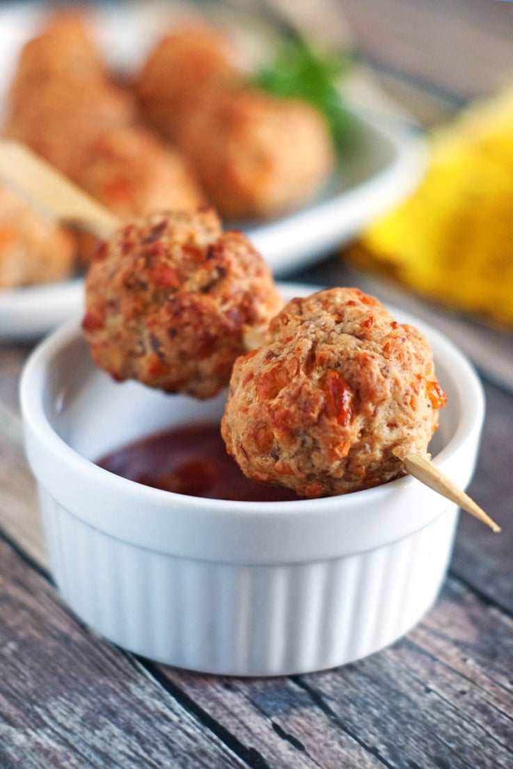 Sausage and Cheese Appetizer Bites