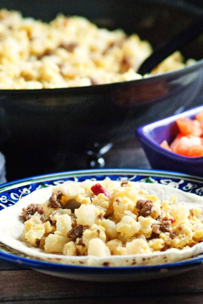 Breakfast Burrito Bake