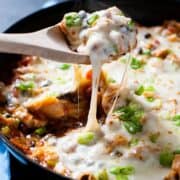 Chicken Black Bean Enchilada Skillet