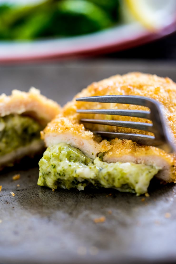 Ready for the most incredible roasted broccoli and easiest dinner of your life? This broccoli lives up to it's name and the chicken is so easy to make! Dinner will be done in under an hour with very little prep and you'll have many happy tummies around your dinner table! ** Post Sponsored by Barber Foods 