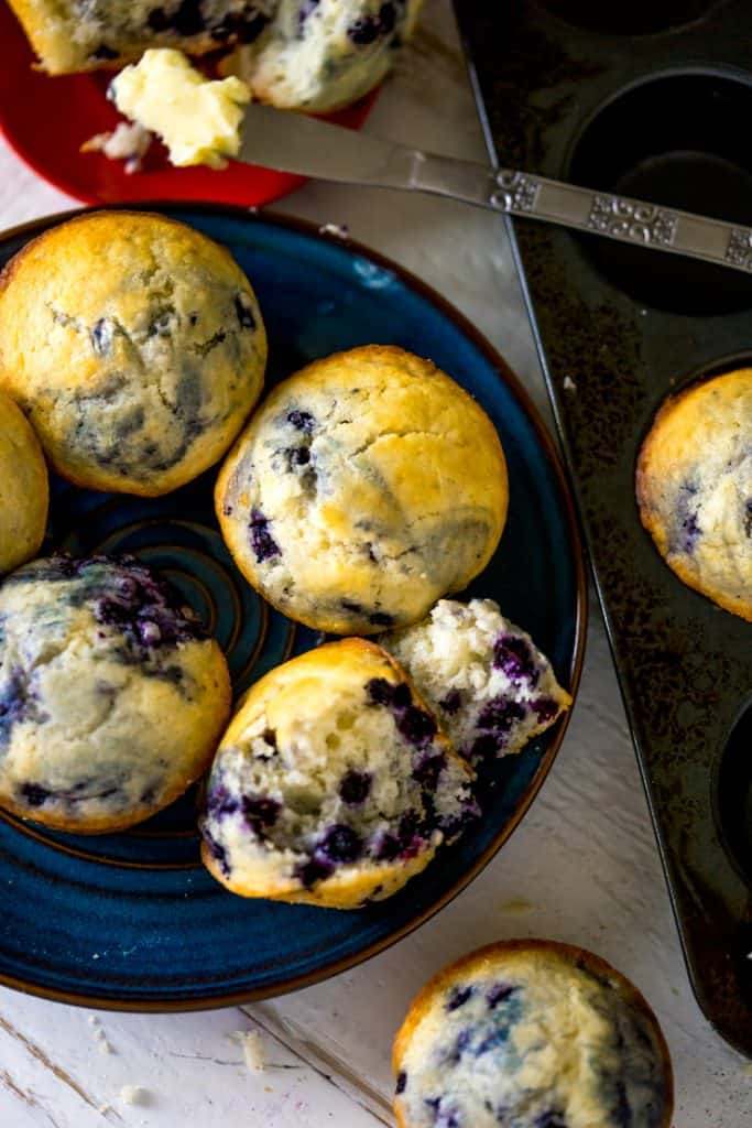 FailProof Easy Blueberry Muffins Heather Likes Food