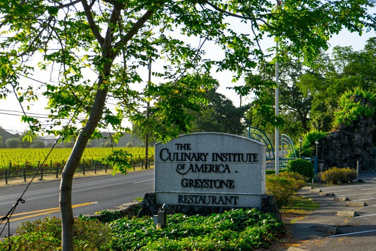 Culinary institute of america, napa sign