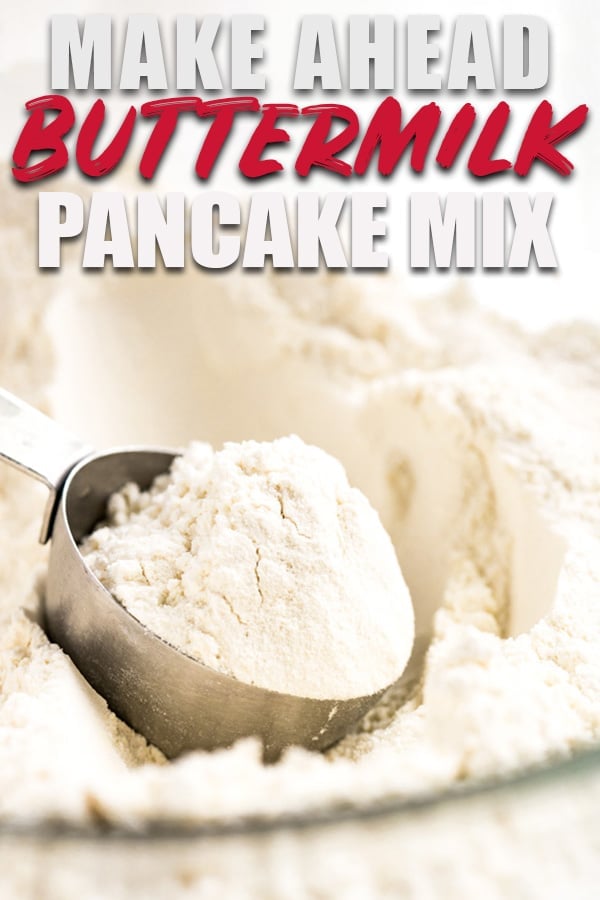 How to Make Homemade Pancake Mix From Scratch