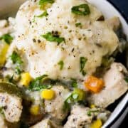 Instant Pot Chicken and Dumpling Soup Recipe