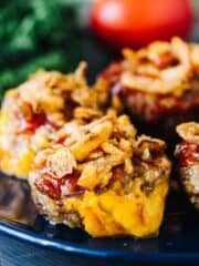 Bacon Cheeseburger Mini Meatloaf Muffins