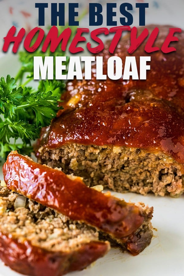 If you're looking for a classic meatloaf recipe with a ketchup and Worcestershire sauce, this is it! My mom and has been making this recipe for years. It makes the best, tender, moist meatloaf. Perfect for Sunday dinner! via @hlikesfood